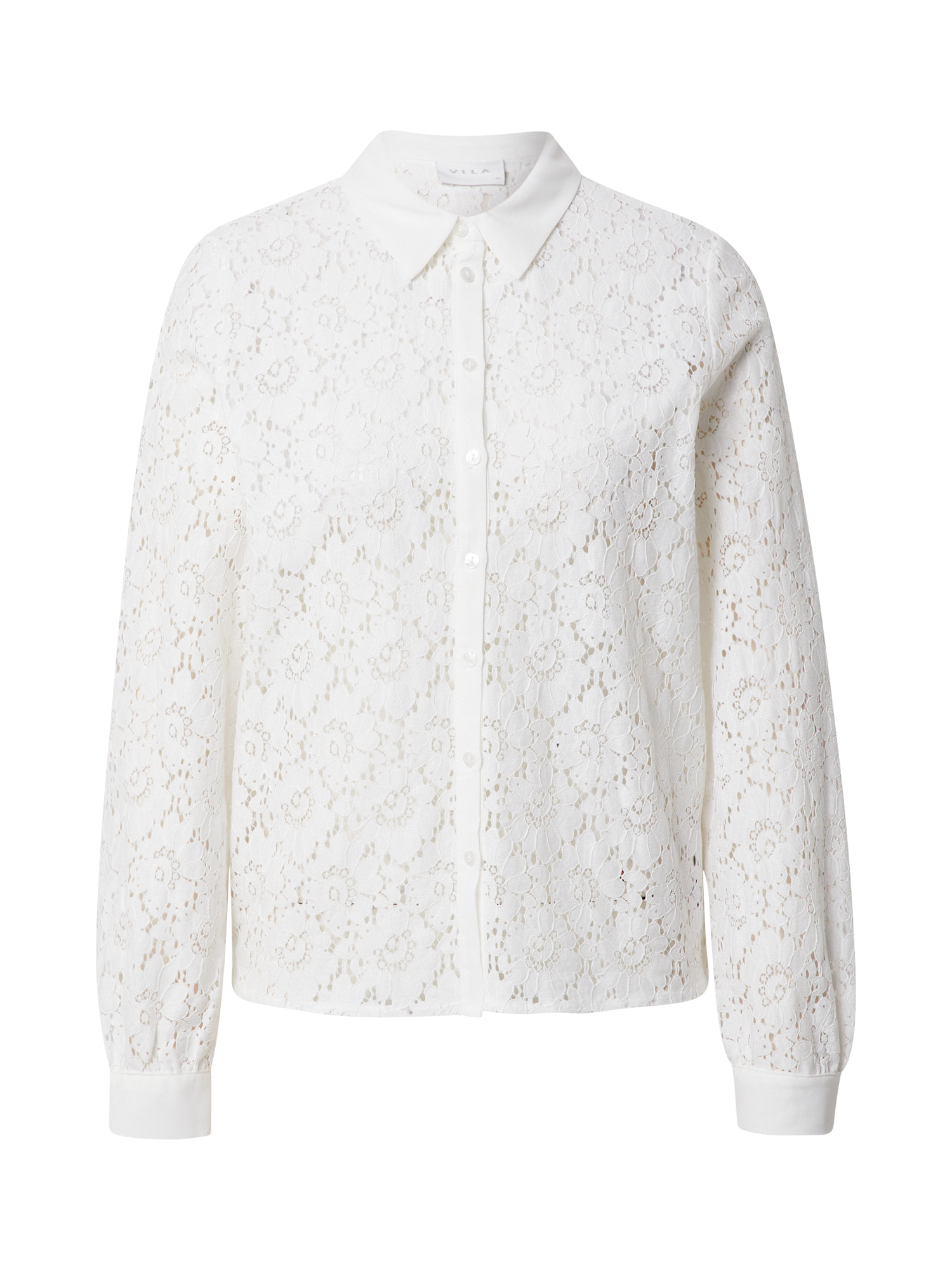 VILA Camicia da donna VISULACEY in Bianco 