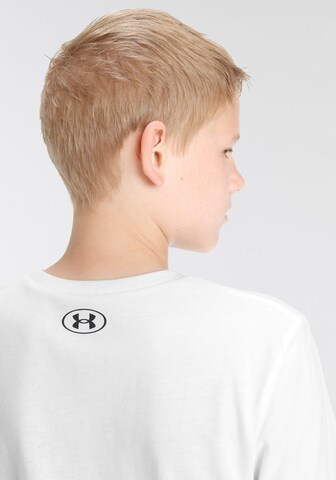 T-Shirt fonctionnel UNDER ARMOUR en blanc