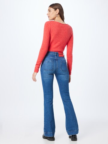 HUGO Flared Jeans 'Garlare' in Blau