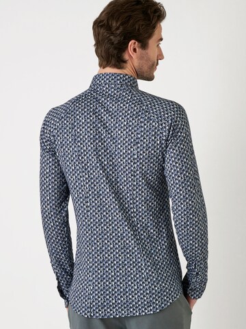 Coupe slim Chemise DESOTO en bleu