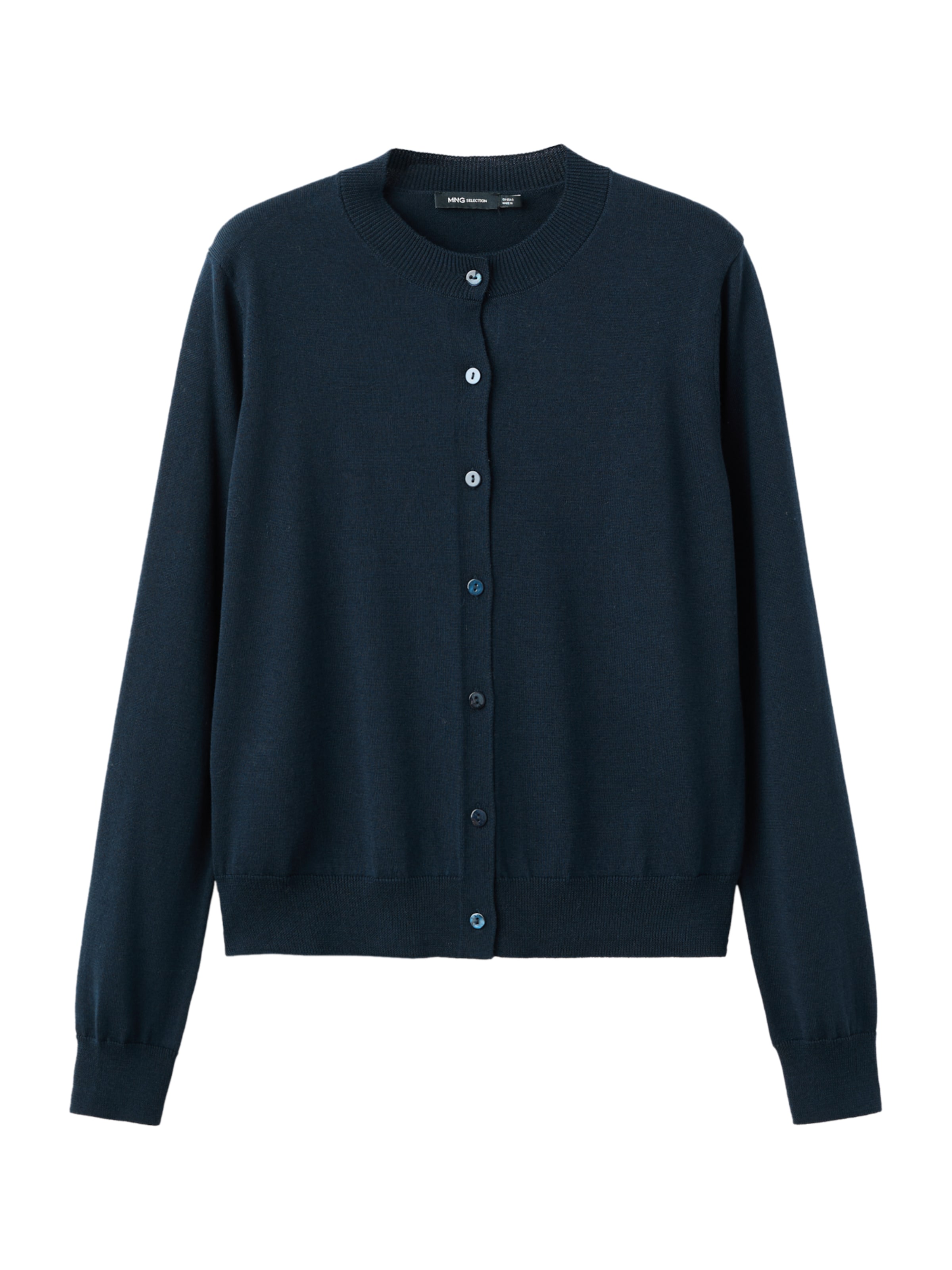 MANGO Cardigan 'Olsen' i blå: forside