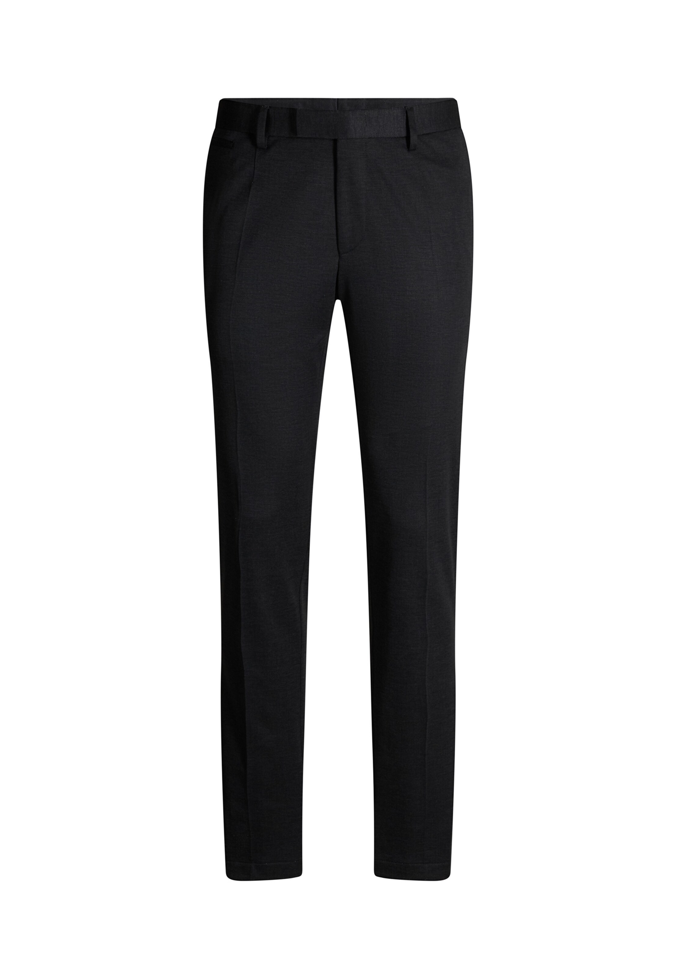 STRELLSON Slimfit Pantalon 'Kynd' in Grijs: voorkant