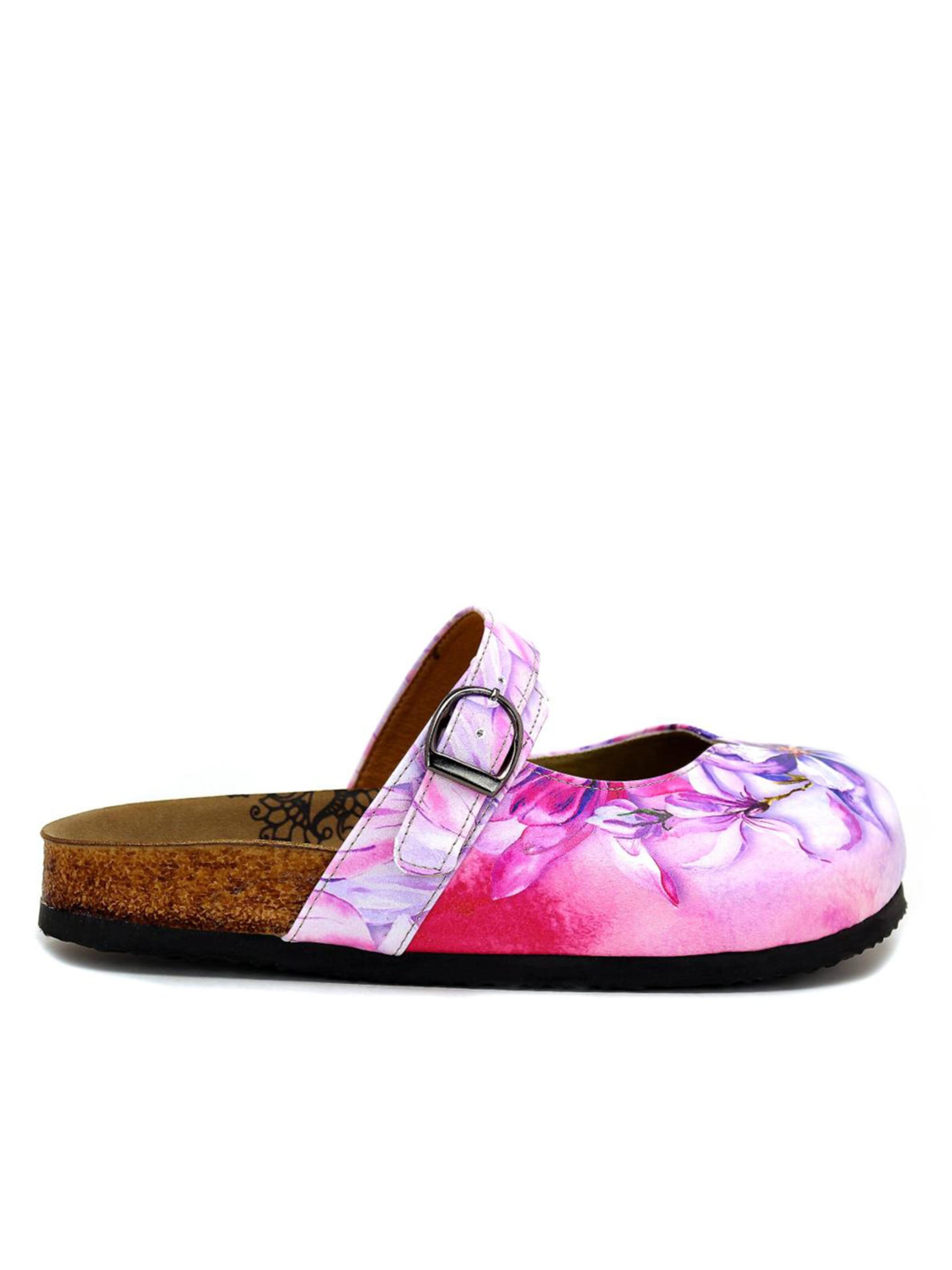 Clogs 'Calceo' di Goby in rosa