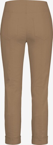 STEHMANN Slim fit Pajama Pants 'Igor' in Brown