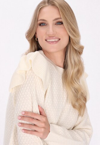 Pull-over DreiMaster Vintage en blanc