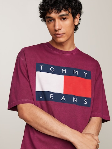 T-Shirt Tommy Jeans en violet