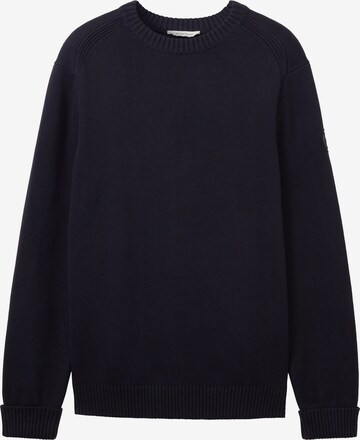 TOM TAILOR Sweater in Blue: front