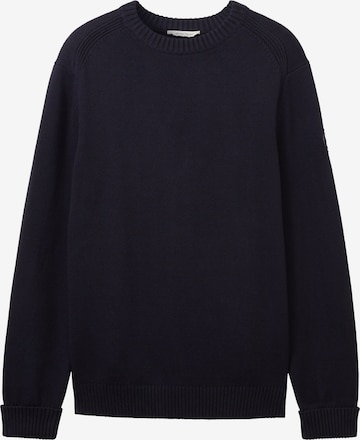 Pull-over TOM TAILOR en bleu : devant