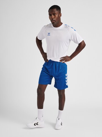 Hummel Regular Sportshorts 'Core' in Blau