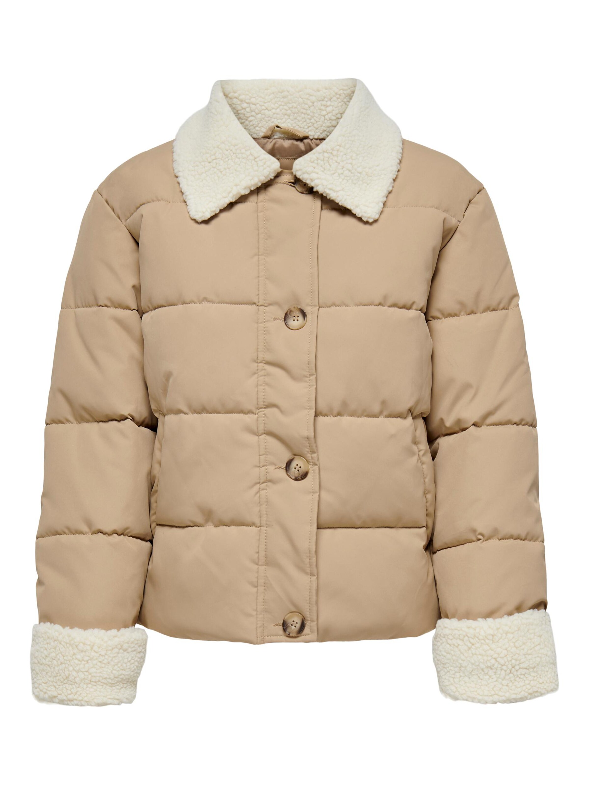 JDY Overgangsjakke 'Vesla' i beige: forside