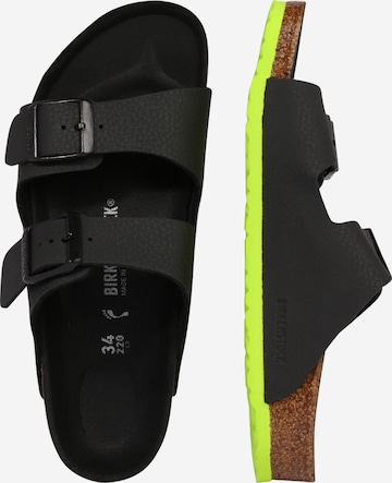 BIRKENSTOCK Otevřená obuv – černá