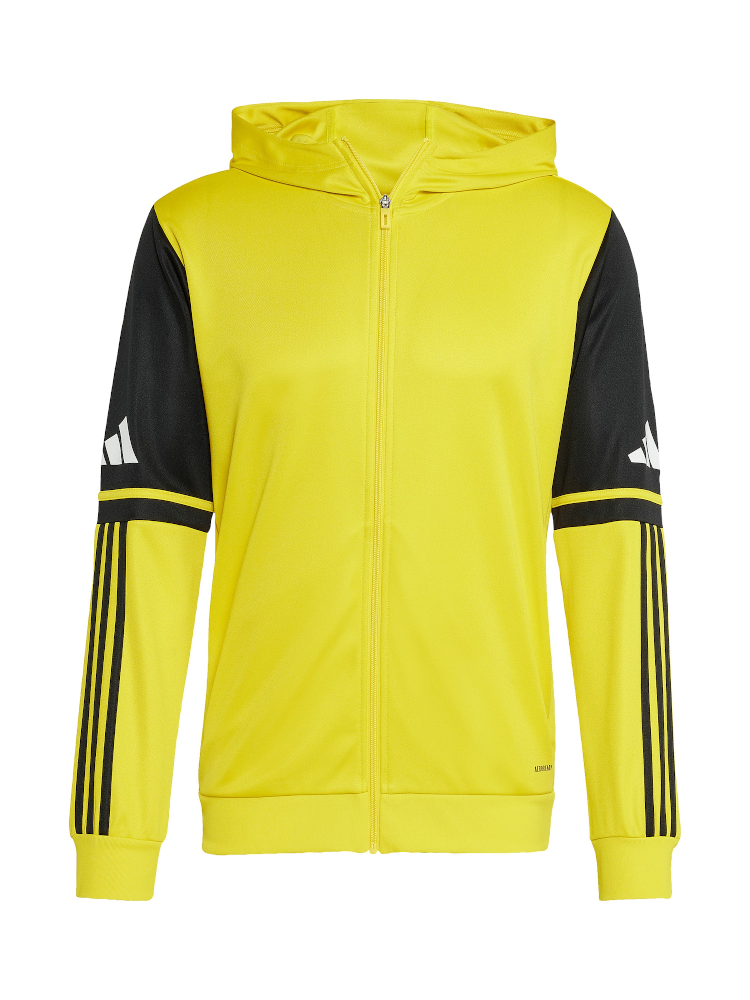 ADIDAS PERFORMANCE Training Jacket in Yellow: front