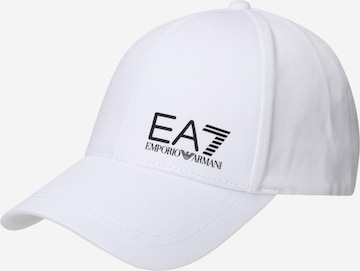 EA7 Emporio Armani - Gorra en blanco: frente