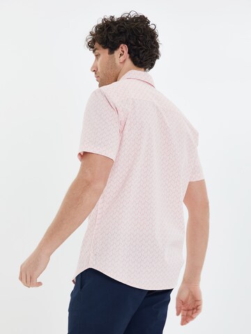 Threadbare Slim fit Πουκάμισο 'Peony' σε ροζ