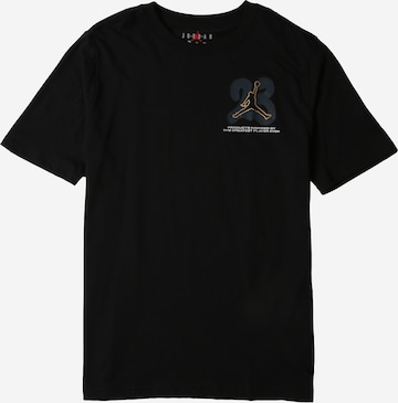 Jordan Tričko '23 THROW UP' – černá: přední strana