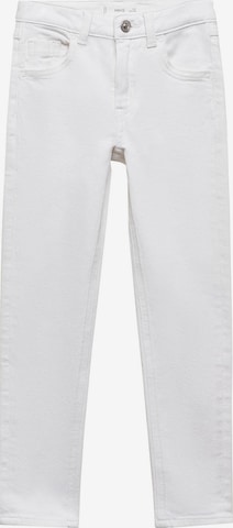MANGO KIDS Jeans i hvid: forside