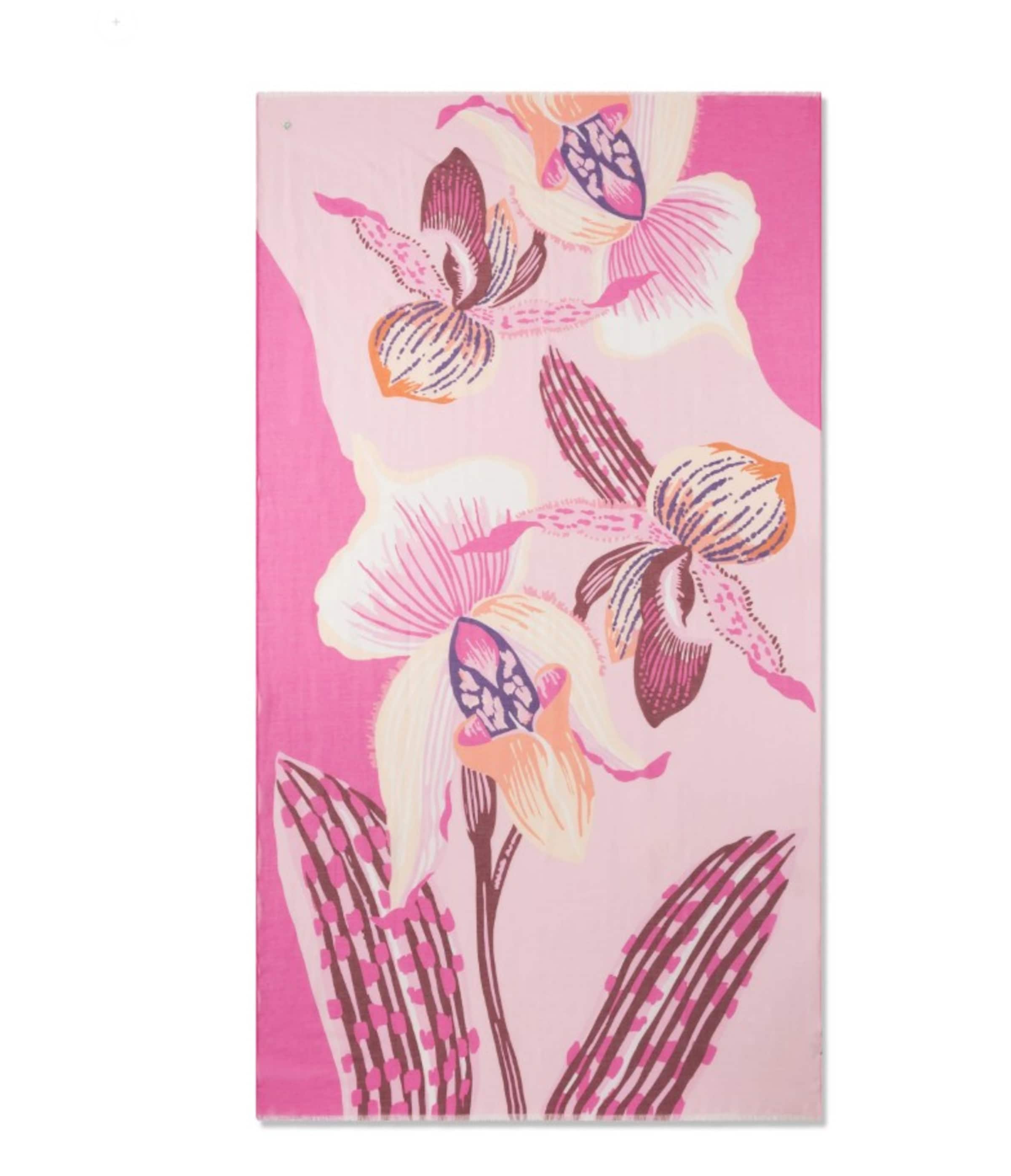 Écharpe CODELLO en rose : devant