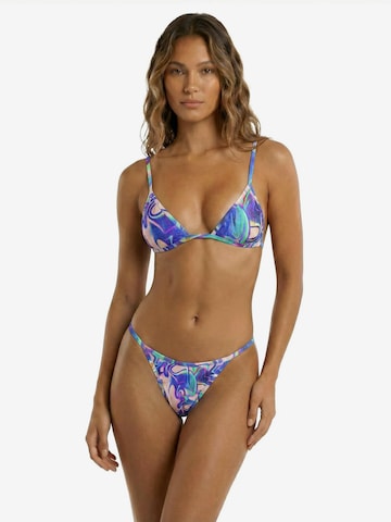 Triangolo Bikini di Kalaia in blu: frontale