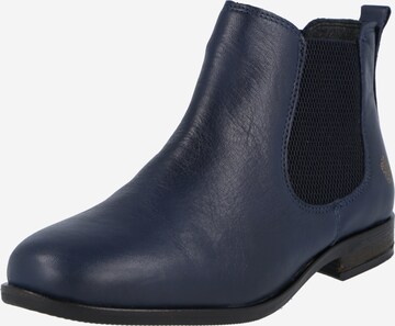 Apple of Eden Chelsea Boots 'Manon' in Blue: front