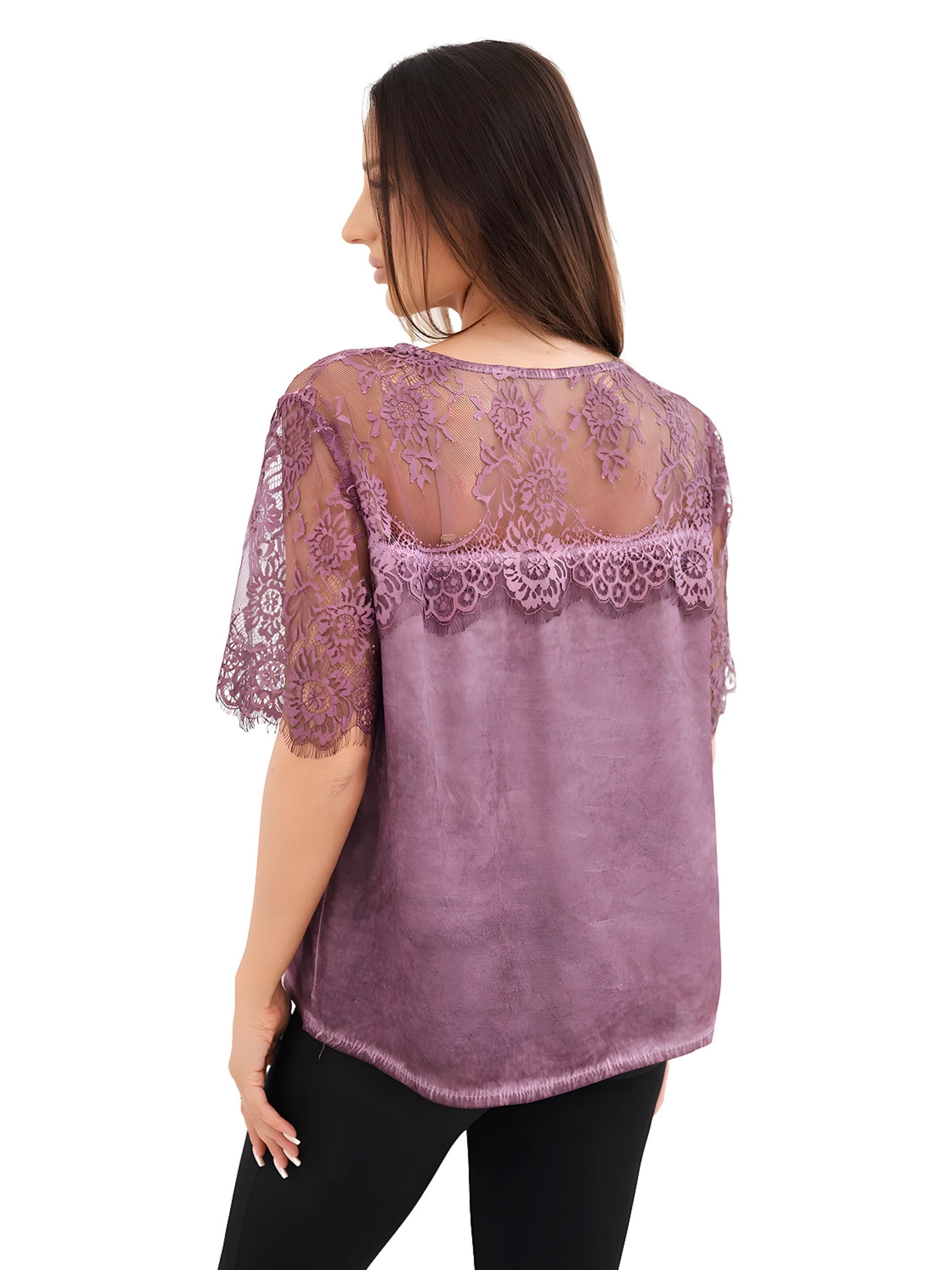 Lumera Bluse 'Cosima'‌‌‌‌‌‌‌‌ in Lila