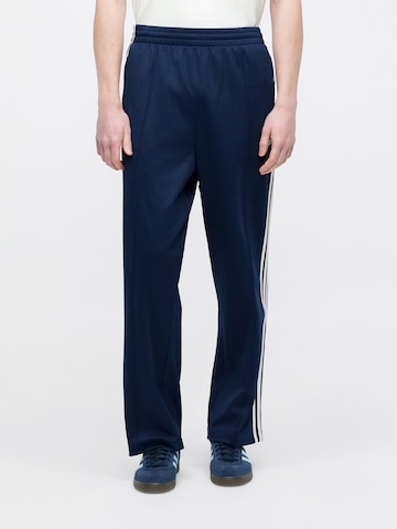 mėlyna ADIDAS ORIGINALS Laisvas Kelnės: priekis