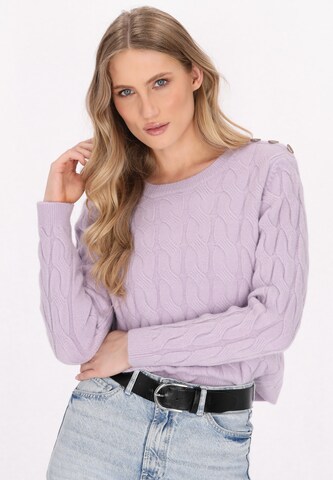 Pull-over DreiMaster Vintage en violet : devant