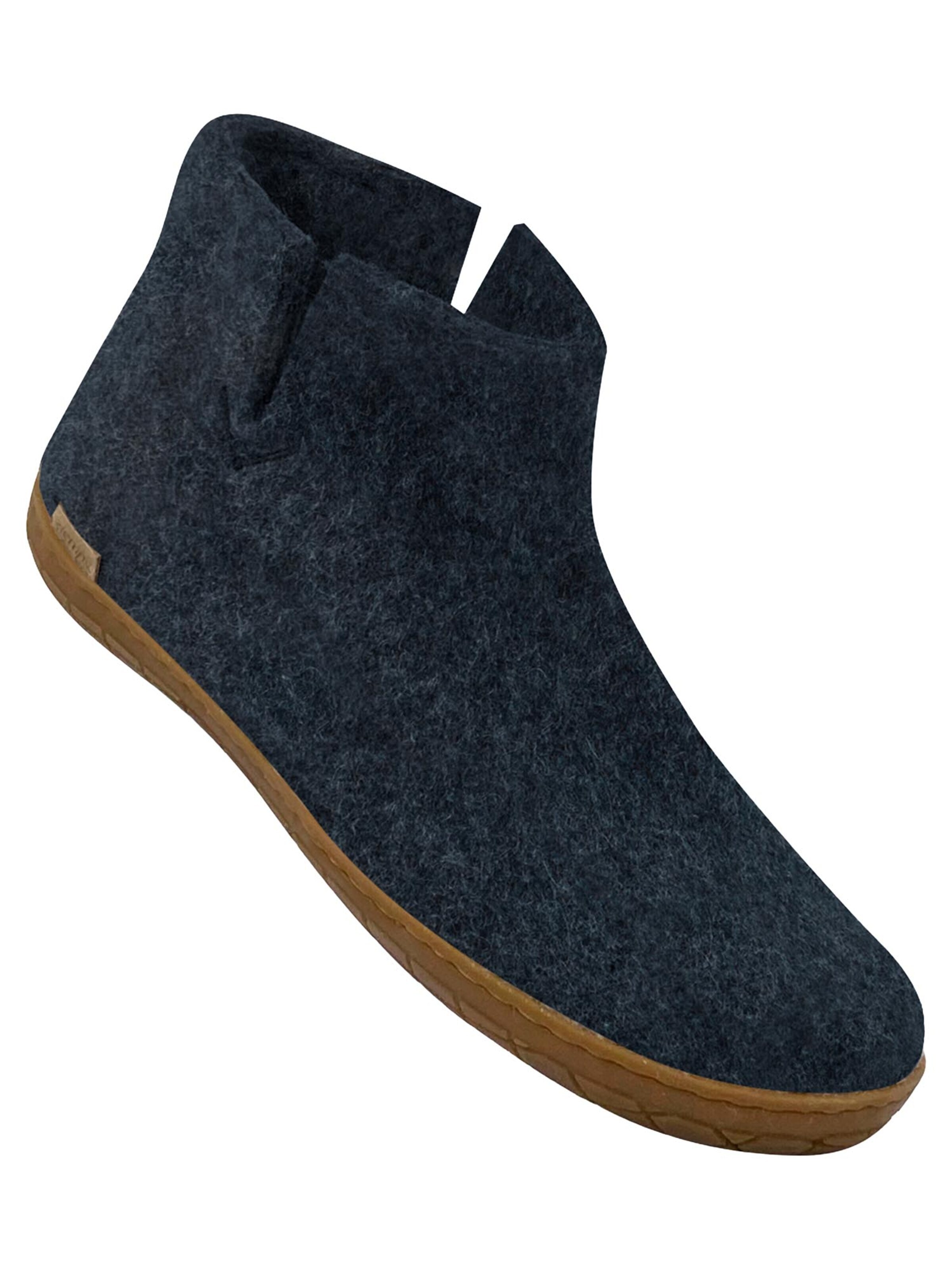 Glerups Mules 'Kautschuksohle' in Blue