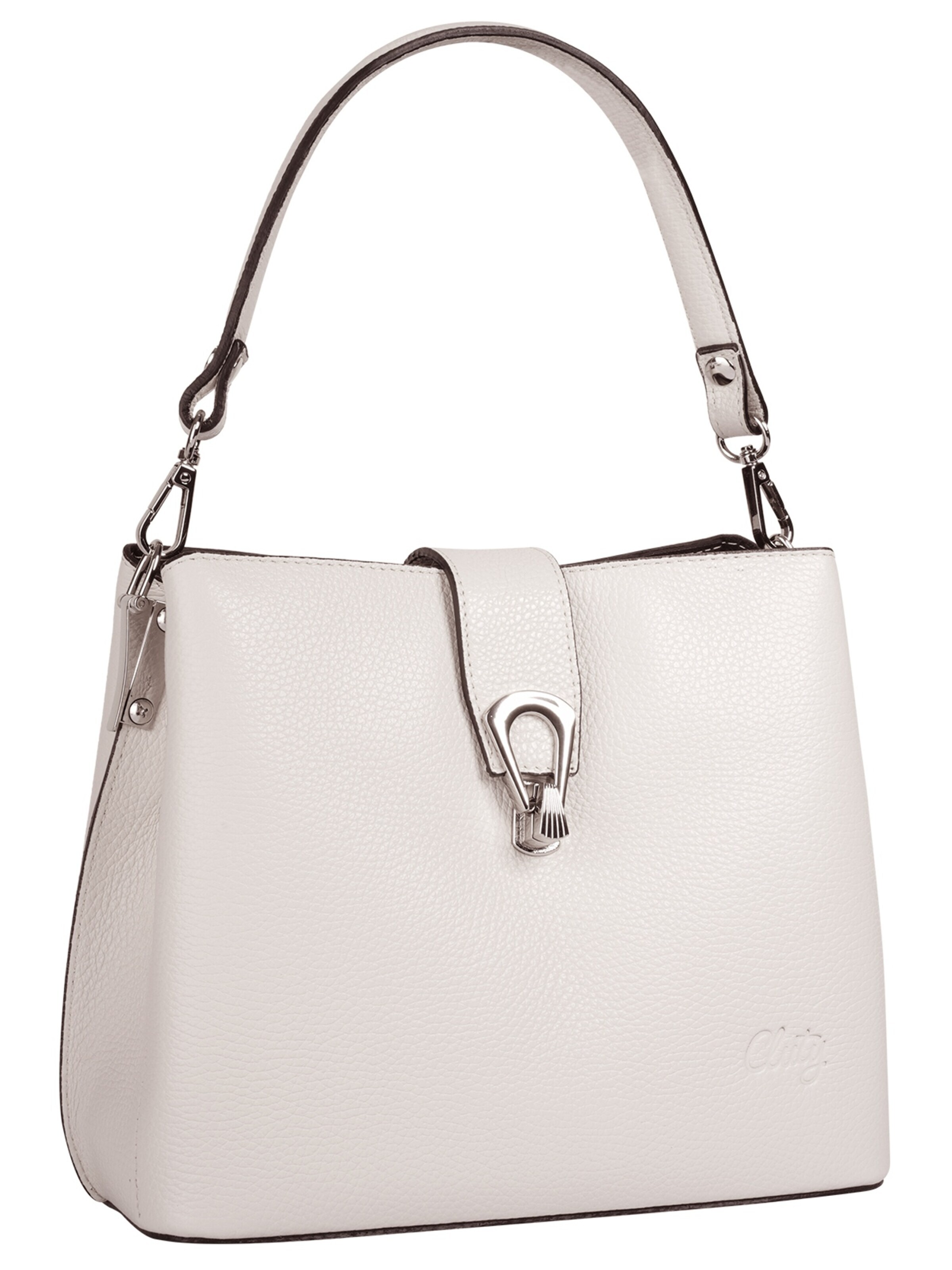 Cluty Crossbody Bag in White