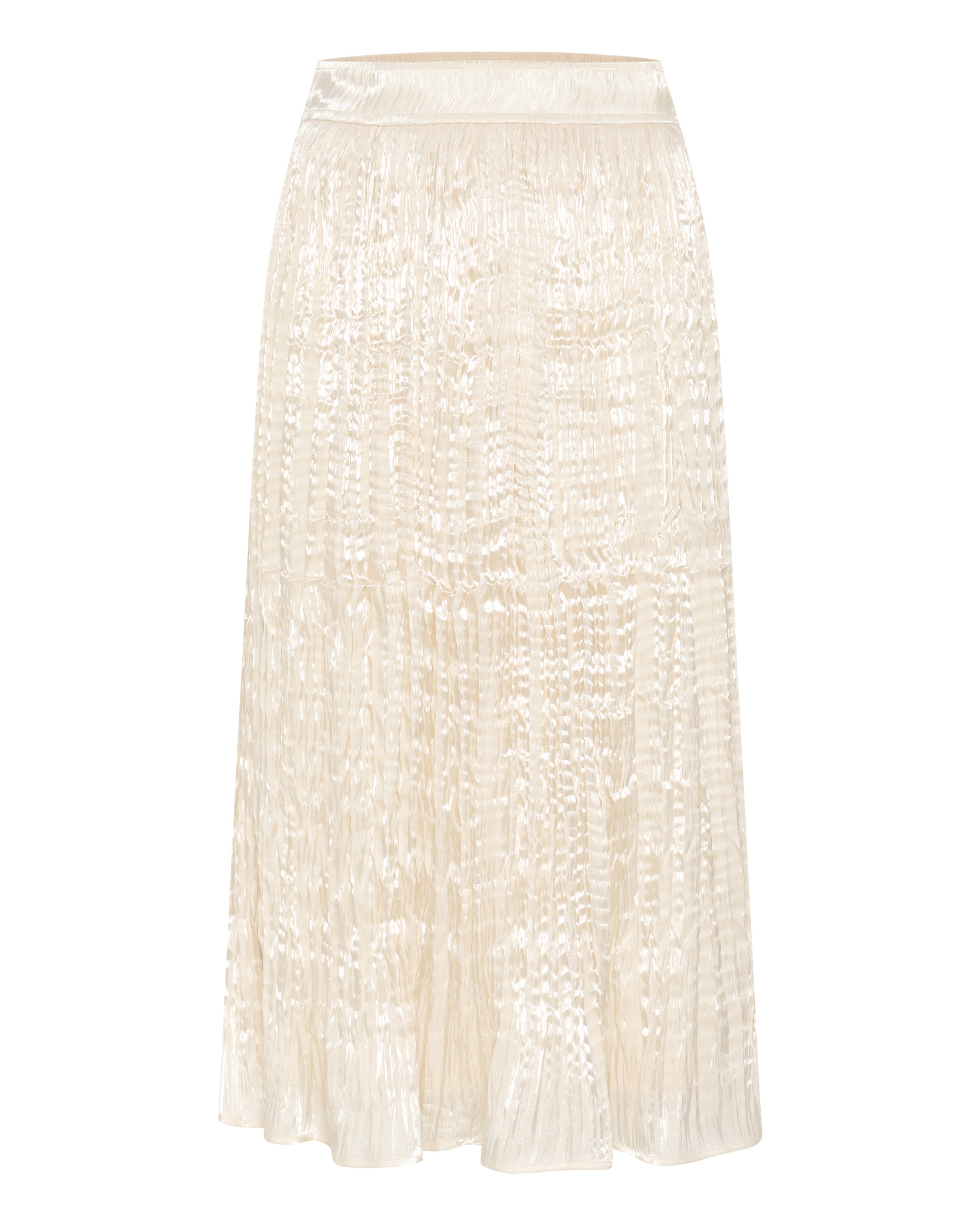 CULTURE Nederdel 'Lalo' i hvid, Produktvisning