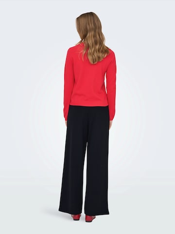 ONLY Wide leg Trousers 'ONLTilda' in Black