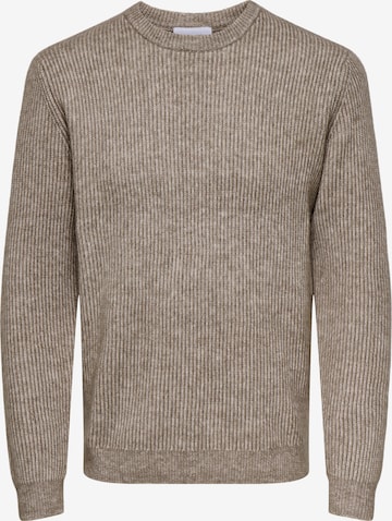 Only & Sons Свитер 'ONSTegan' в Зеленый: спереди