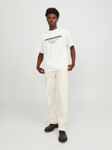 T-Shirt 'GALE' JACK & JONES en blanc