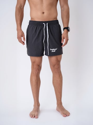 Toujours Actif - Bermudas ' Riviera ' en gris: frente
