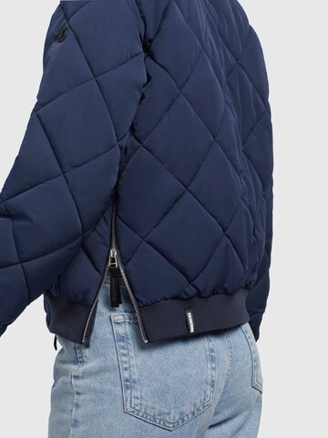 khujo Between-Season Jacket 'Leona2' in Blue