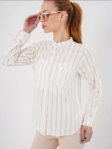 Bigdart Blouse in Wit