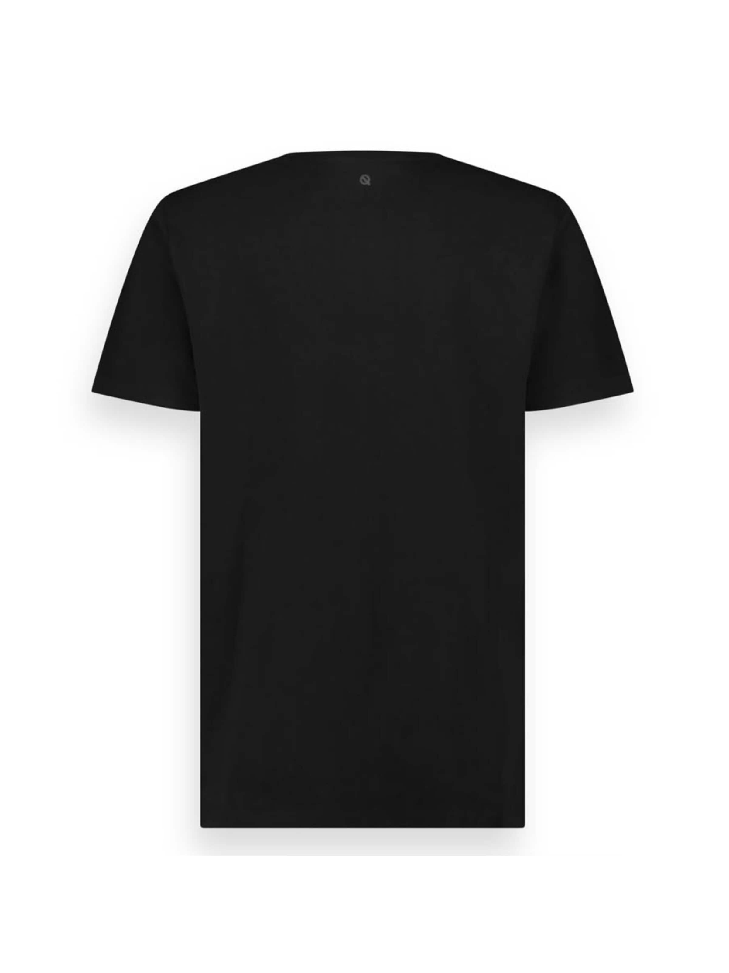 LEBASQ Shirt 'The Baker Crew Neck' in Black