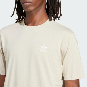 ADIDAS ORIGINALS T-Shirt 'Trefoil Essentials' in Beige