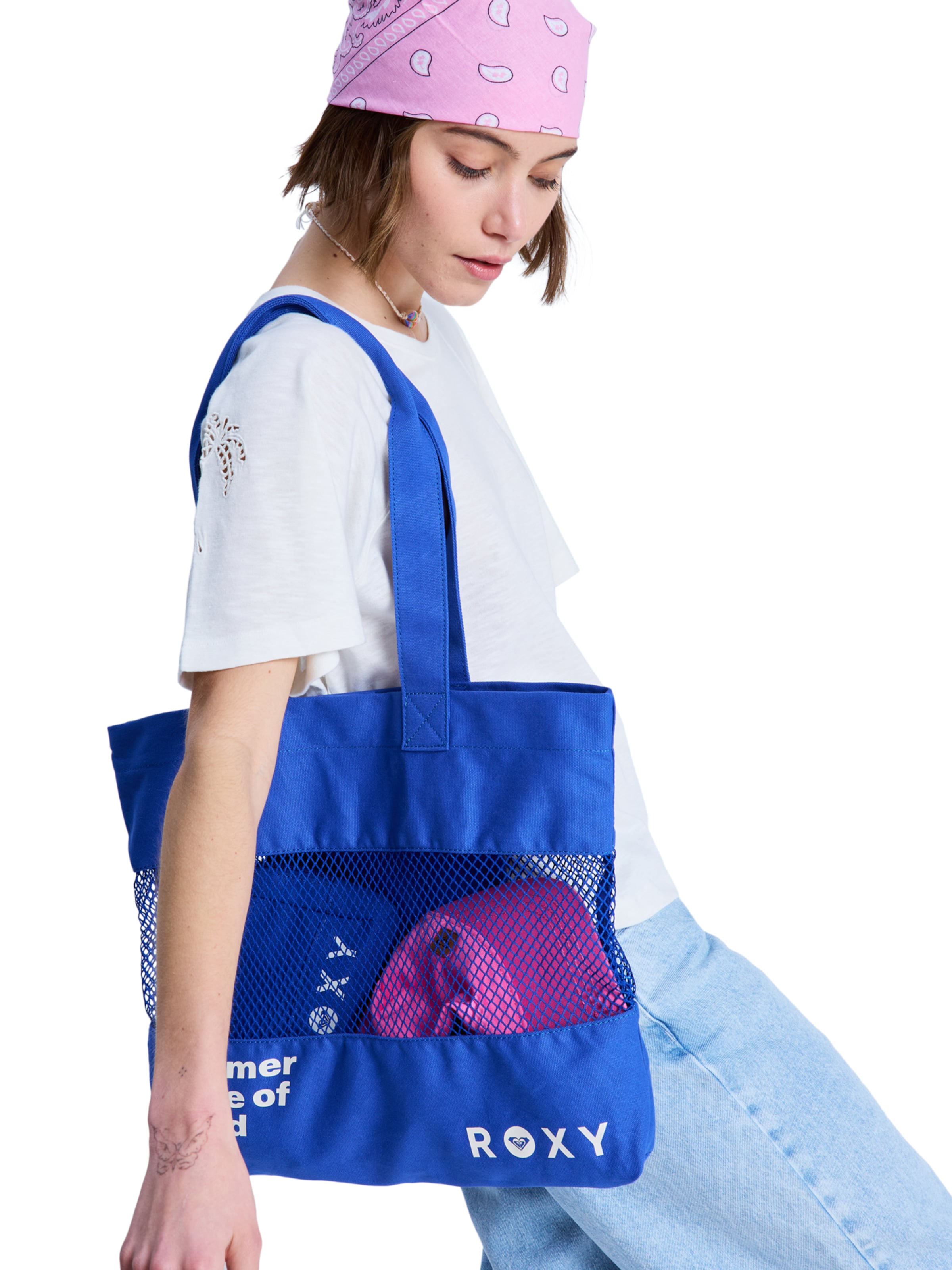 ROXY Shopper 'Summer Breezy' in Blau