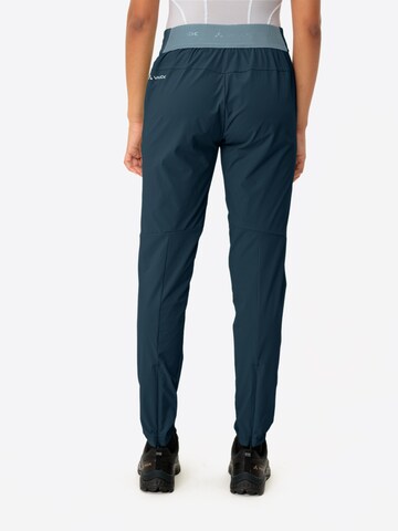 VAUDE Slimfit Sporthose 'Scopi' in Blau