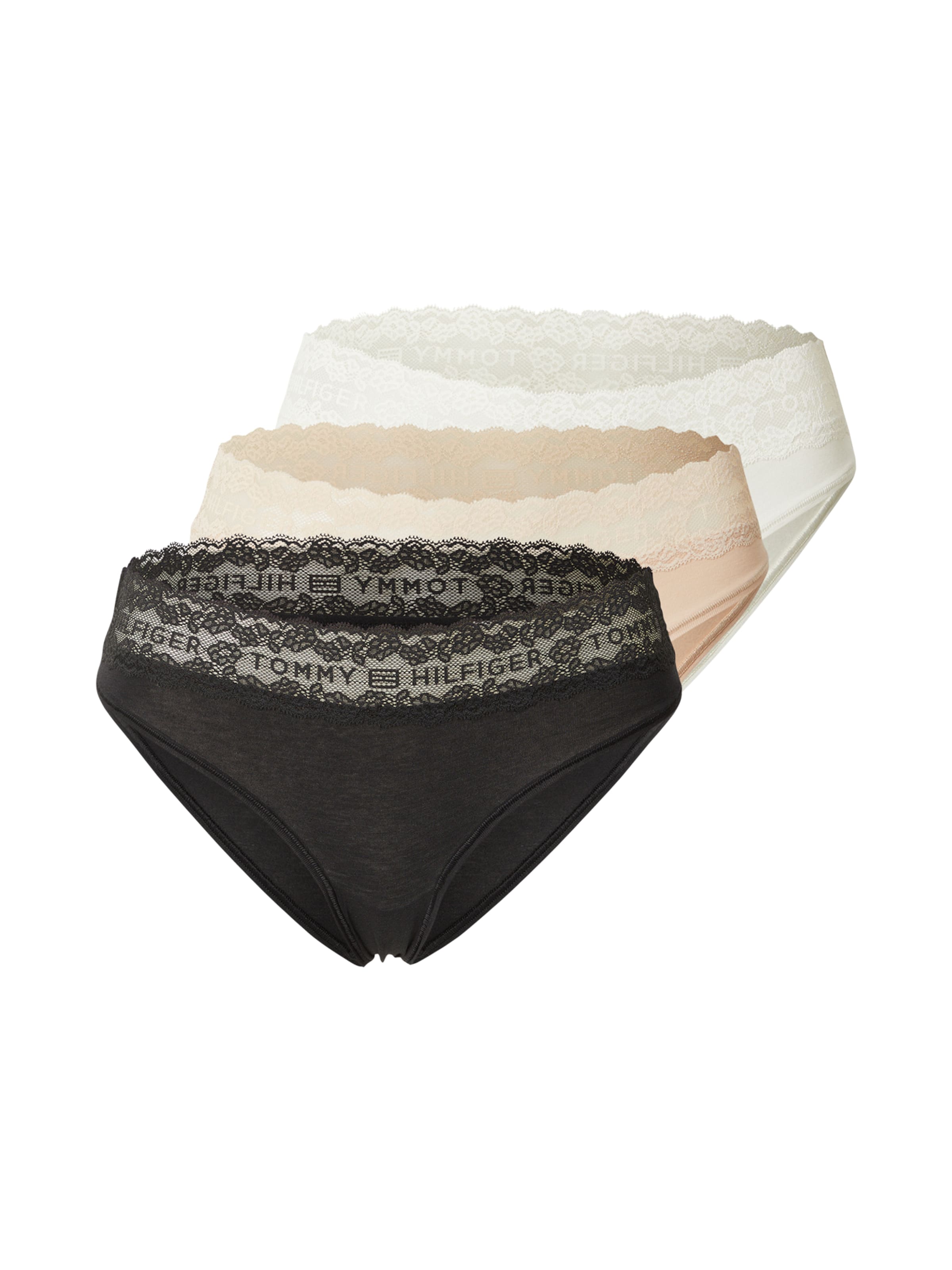 Slip de la Tommy Hilfiger Underwear pe bej: față