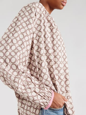 Emily Van Den Bergh Bluse in Braun
