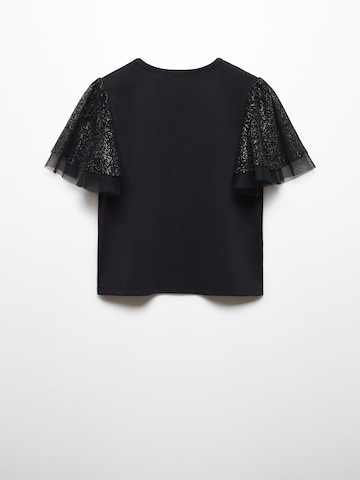 MANGO KIDS T-shirt i svart