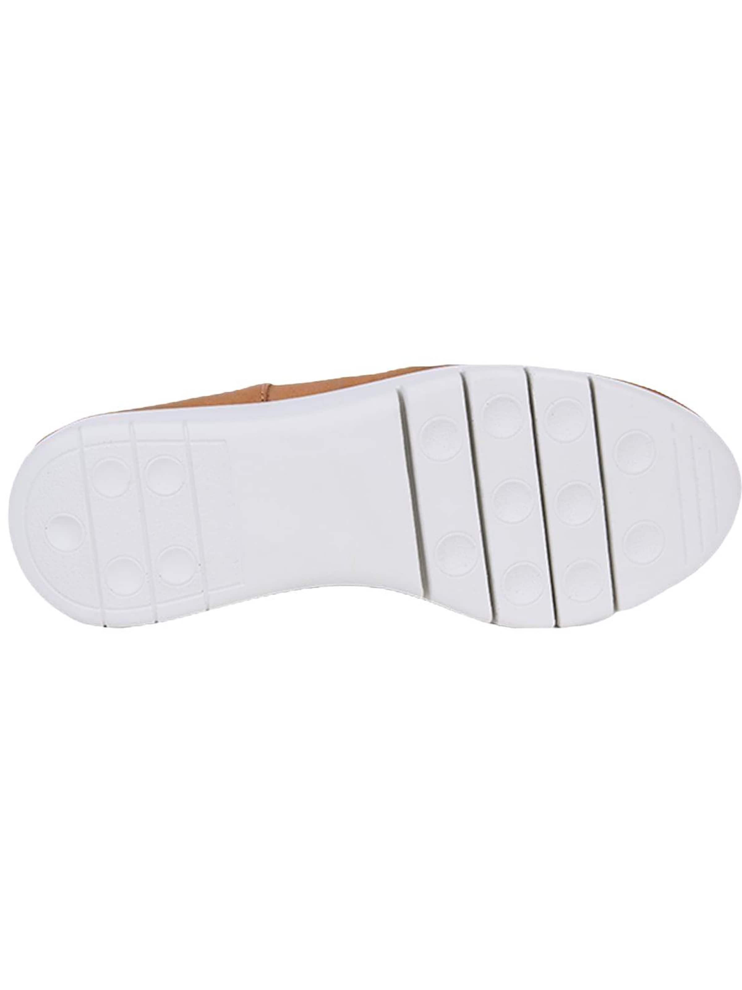 Desa - Zapatos bajos 'DESA Damen DesaComfort Perforierte Keilschuhe aus Leder' en marrón