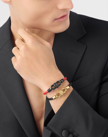 Philipp Plein Jewellery Armband 'Plein Edge' in Rood: voorkant