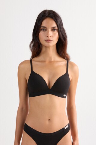 INTIMISSIMI Triangle Bra 'Tiziana' in Black: front