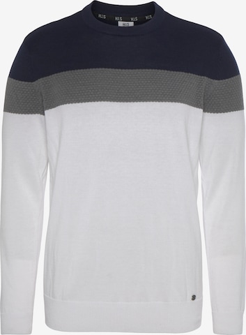 H.I.S Sweater in White: front