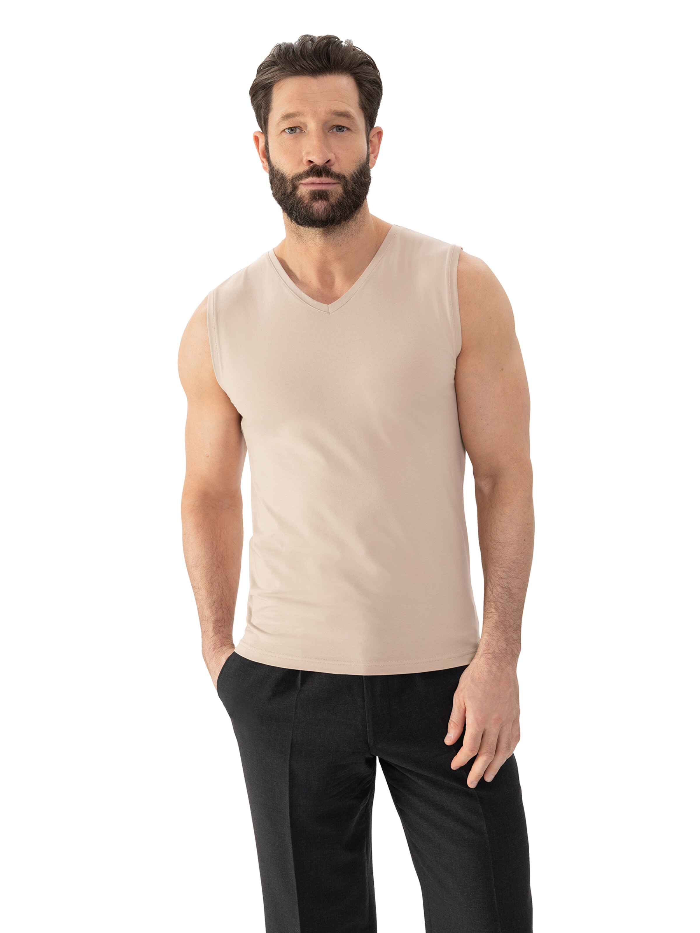 Mey Undershirt in Beige: front