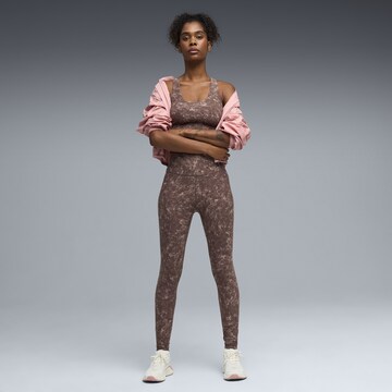 PUMA Bralette Sports bra 'Cloudspun' in Brown