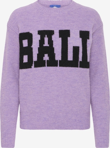 Ball Pullover 'Stacy' i lilla: forside