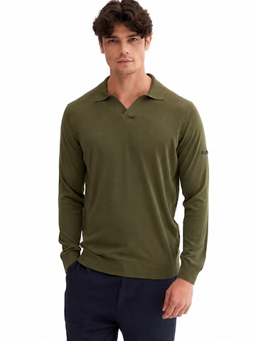 SILK & CASHMERE Shirt in Green